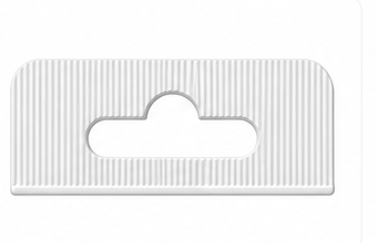 Euro hanging hole shape example