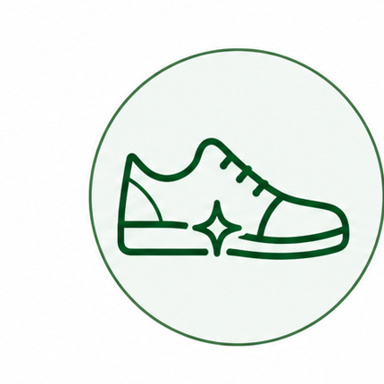 Shoe polish tube application icon