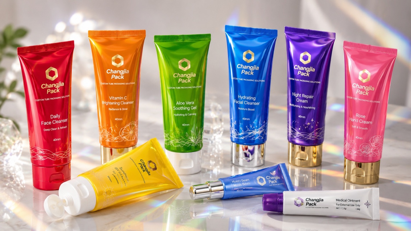 Changjia Pack sample tube and slim tube packaging